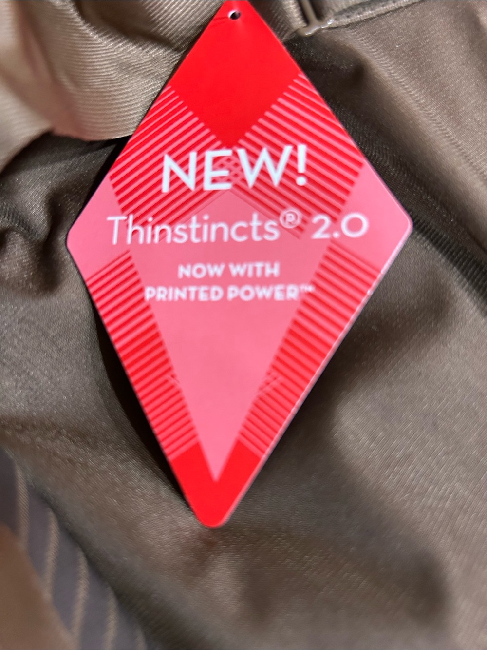 NWT SPANX Chestnut Brown Open Bust Midthigh Bodysuit Thinstincts2 2X - Picture 8 of 8